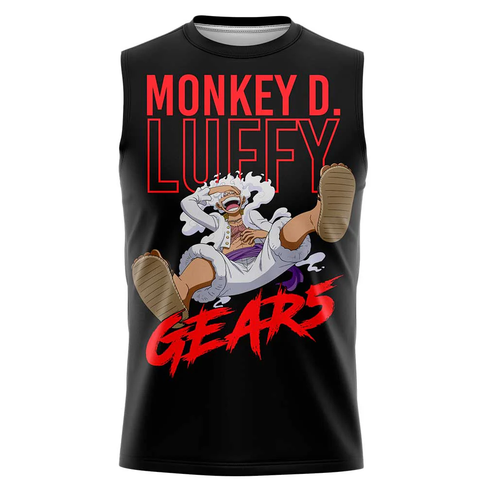 Playera Sin Mangas Luffy Gear Five