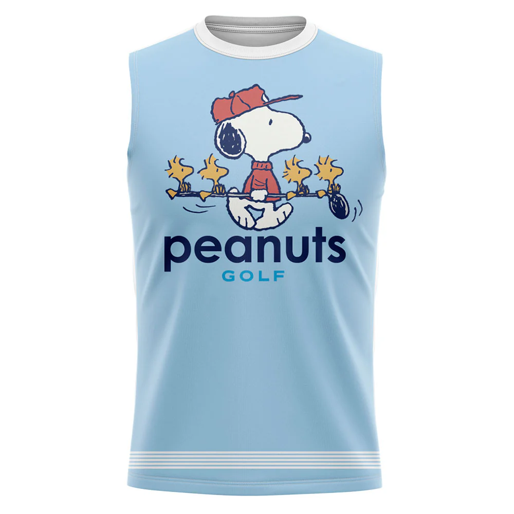 Playera Sin Mangas Snoopy Golf