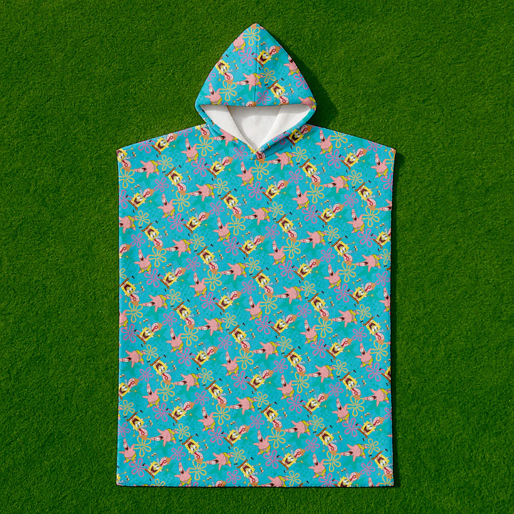 Poncho Toalla Amigos Esponjosos