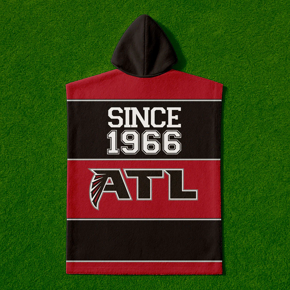 Poncho Toalla Atlanta Falcons - Image 2