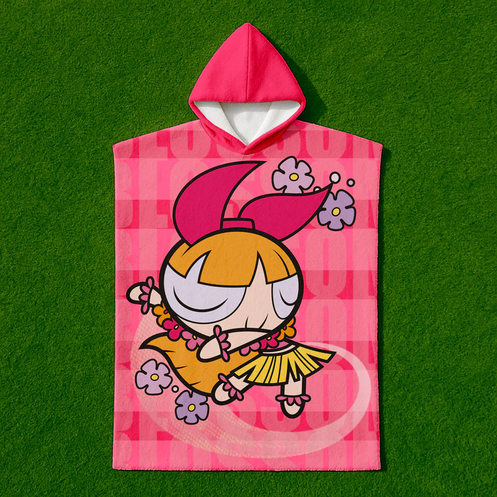 Poncho Toalla Bombon
