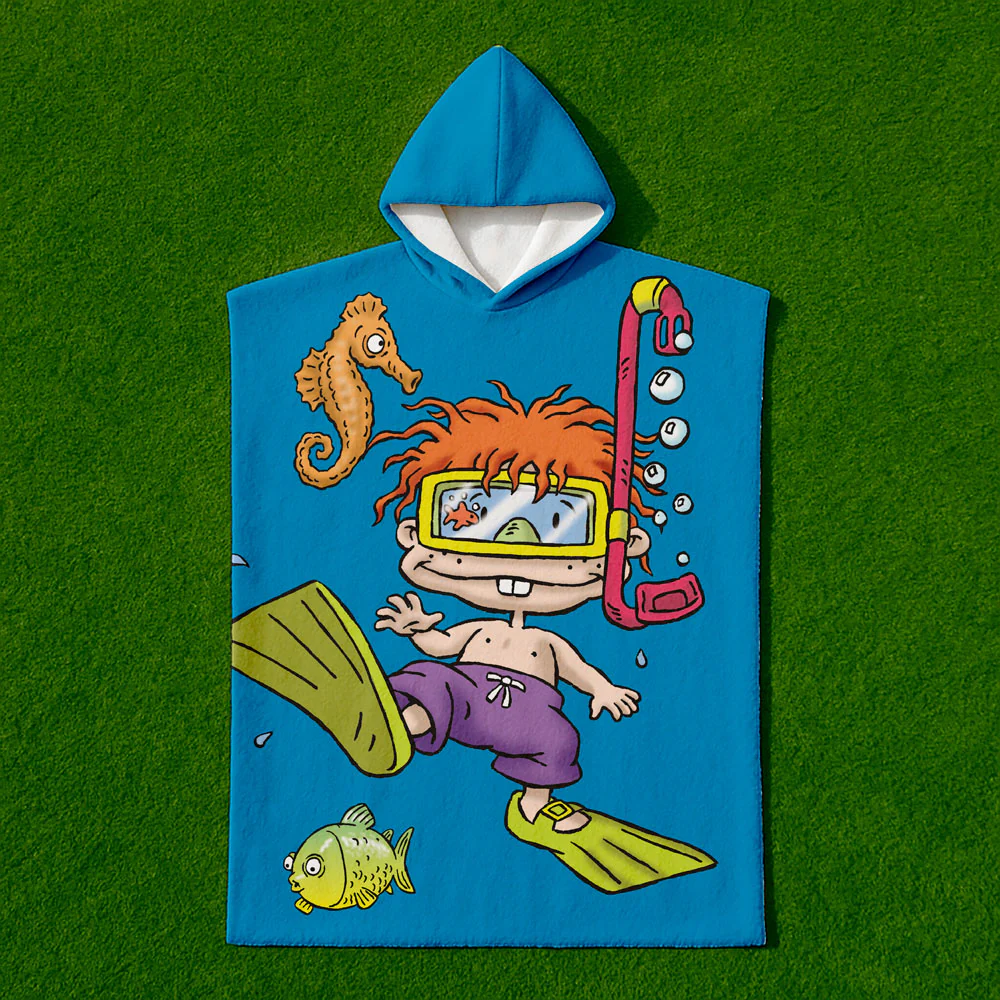 Poncho Toalla Carlitos Acuático