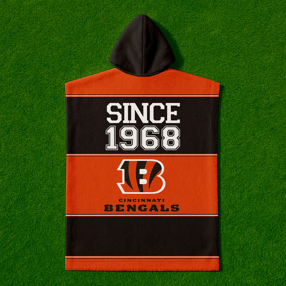 Poncho Toalla Cincinnati Bengals - Image 2