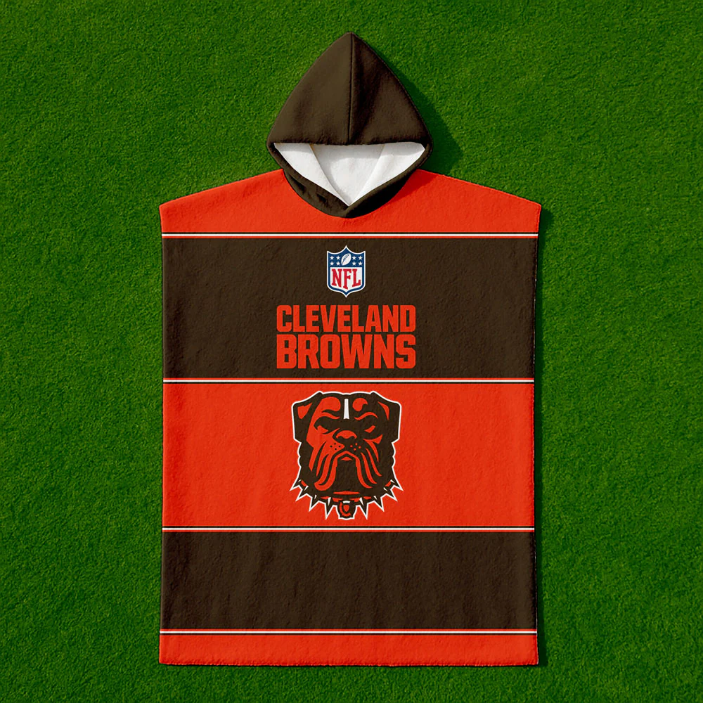 Poncho Toalla Cleveland Browns