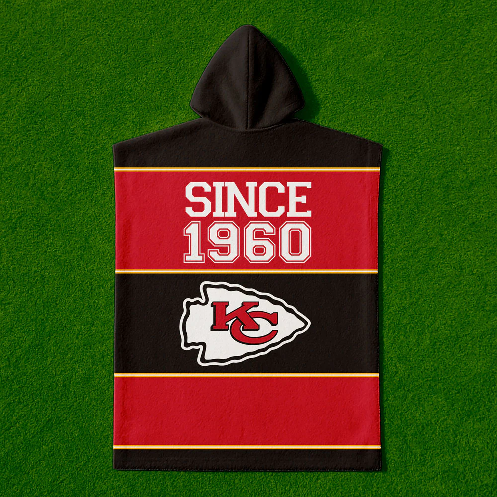 Poncho Toalla Kansas City Chiefs - Image 2