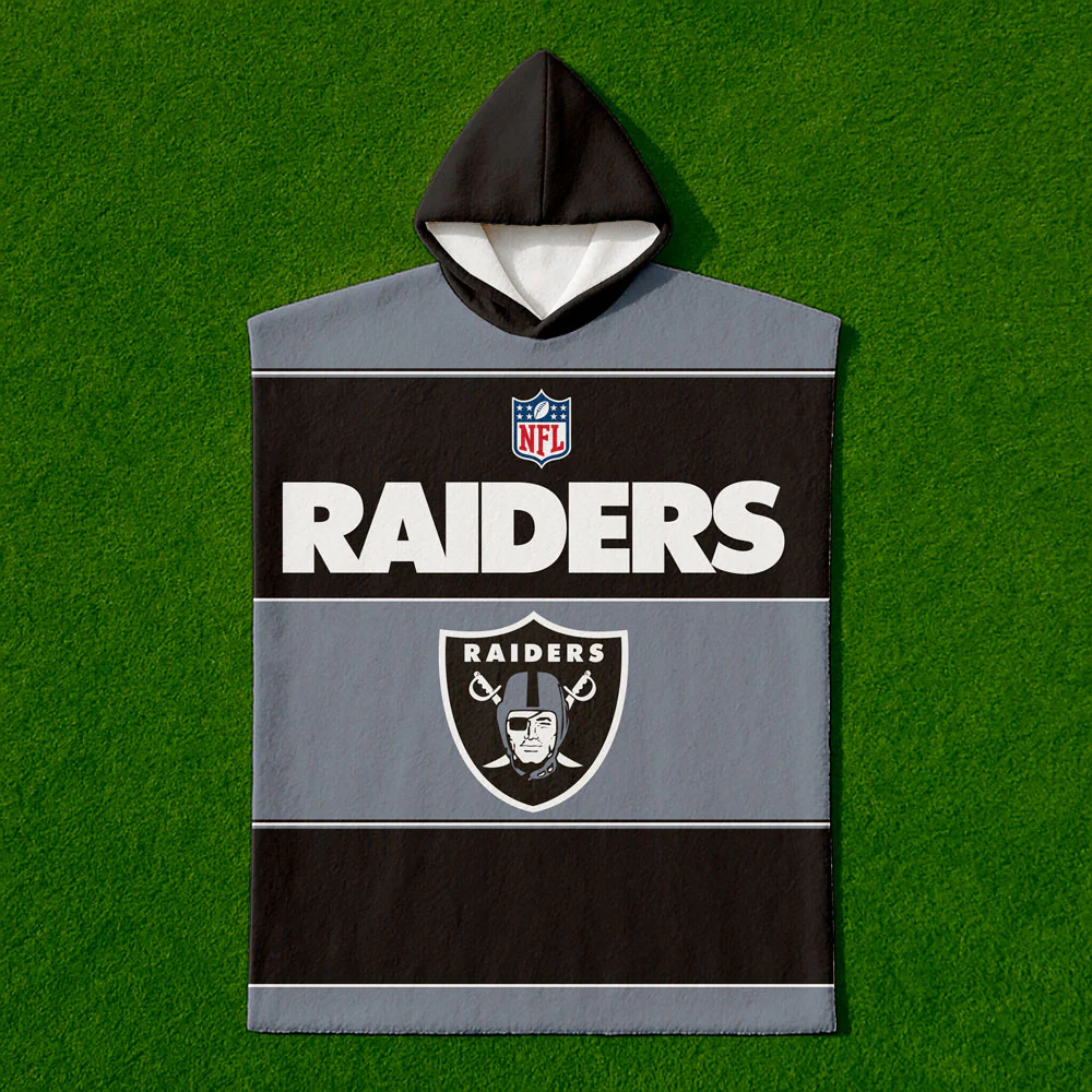 Poncho Toalla Las Vegas Raiders