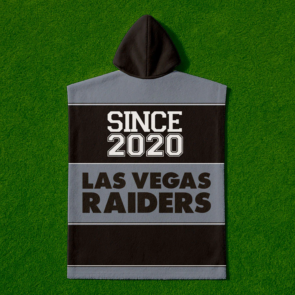 Poncho Toalla Las Vegas Raiders - Image 2