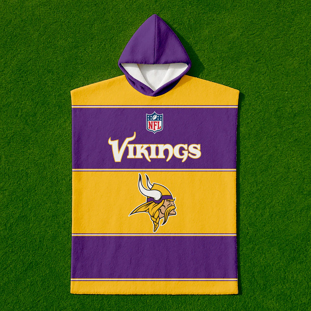 Poncho Toalla Minnesota Vikings