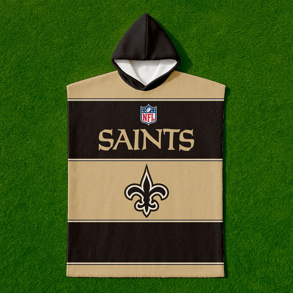 Poncho Toalla New Orleans Saints