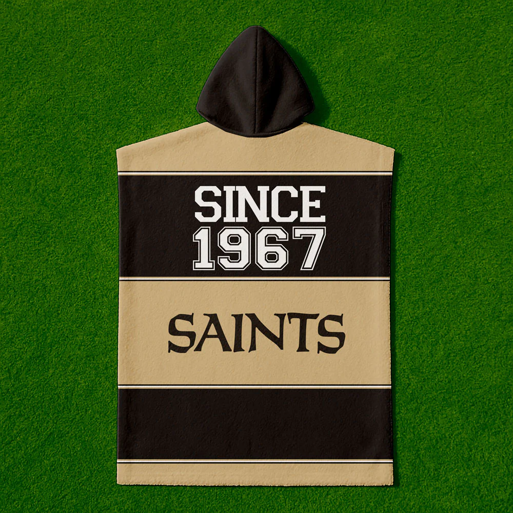 Poncho Toalla New Orleans Saints - Image 2