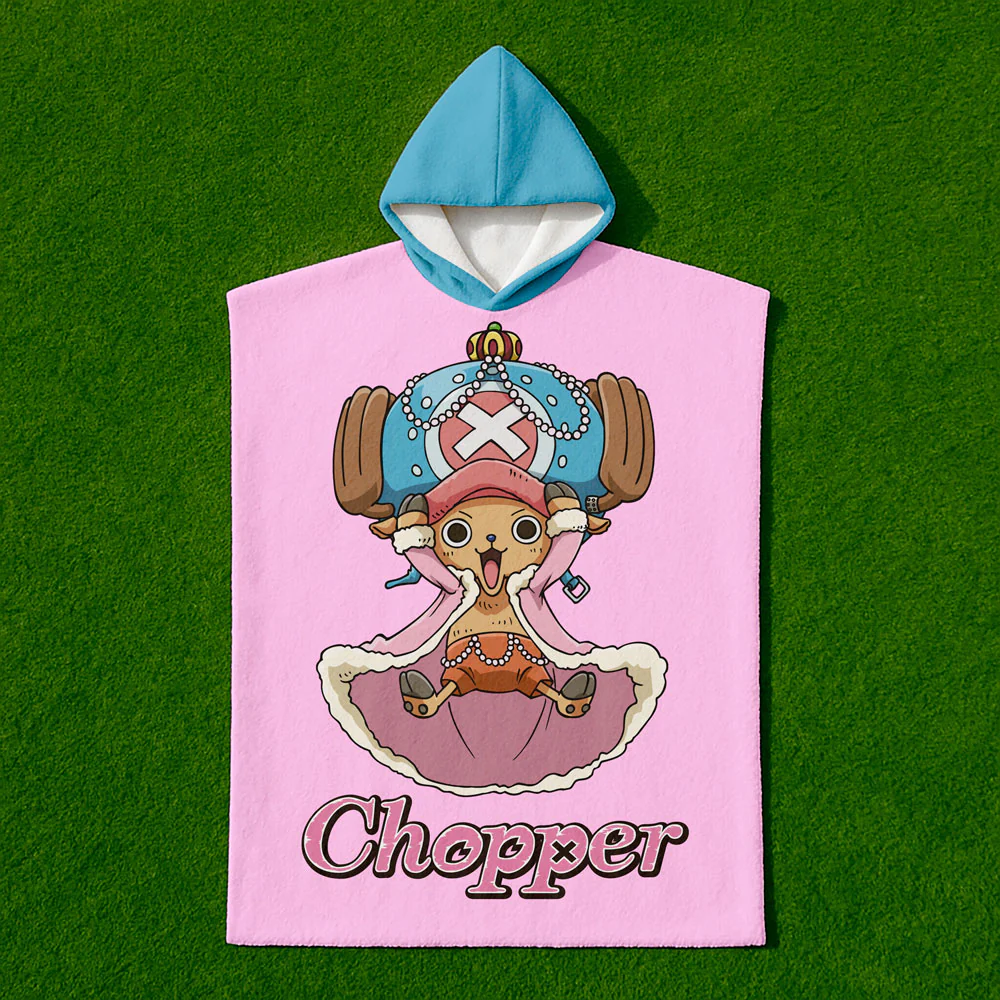 Poncho Toalla One Piece Chopper