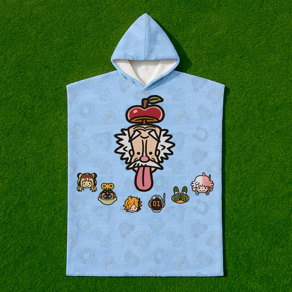 Poncho Toalla One Piece Egghead