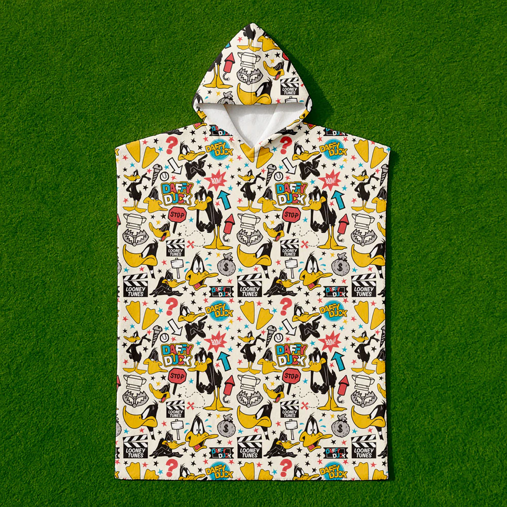 Poncho Toalla Pato Lucas