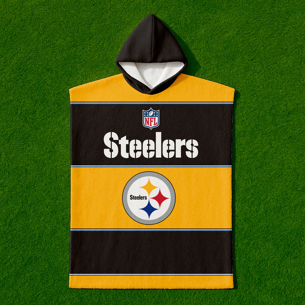 Poncho Toalla Pittsburgh Steelers