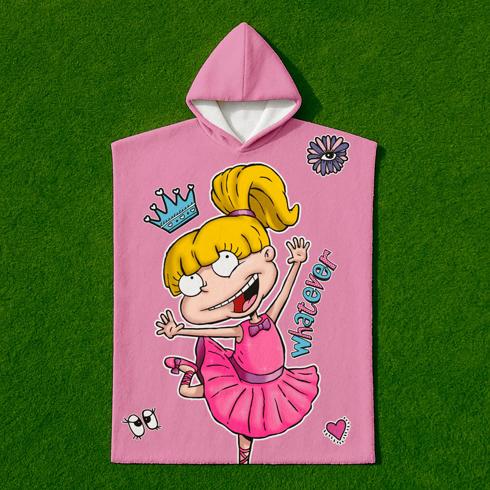 Poncho Toalla Princesa Angelica
