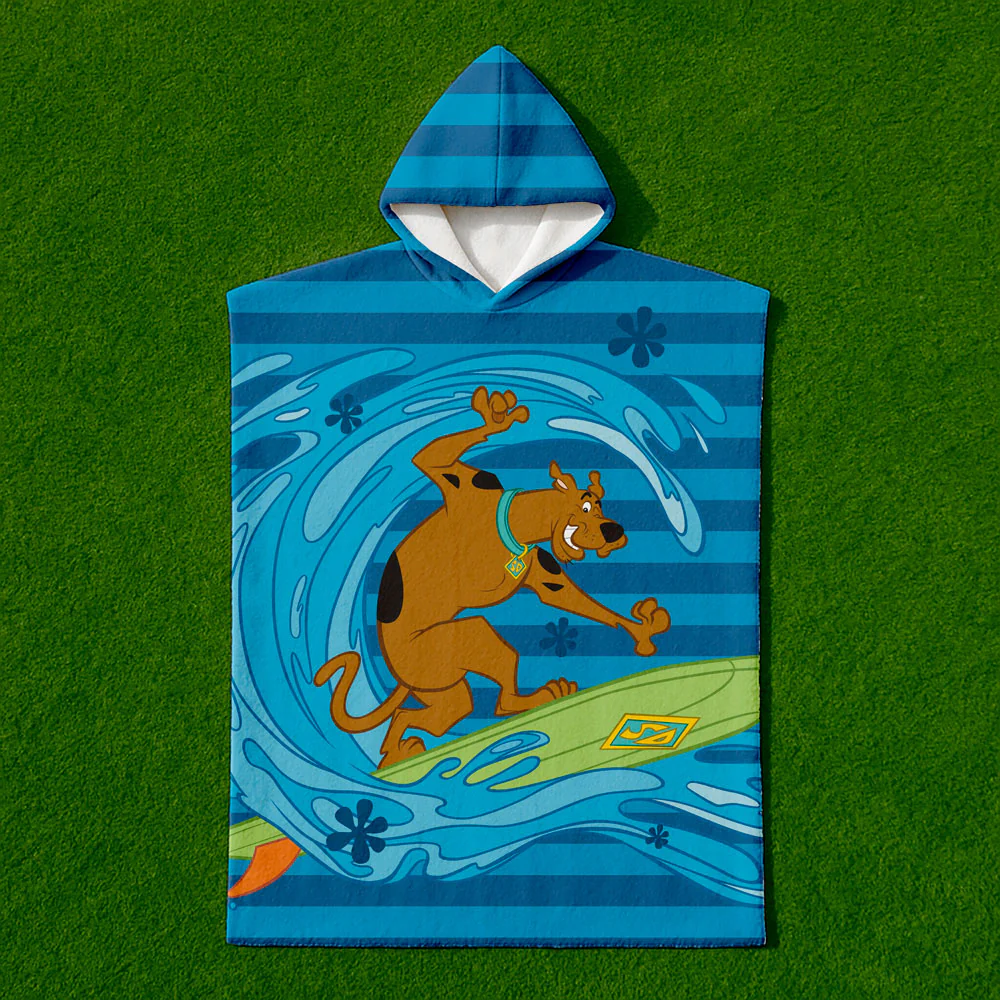 Poncho Toalla Scooby Surf