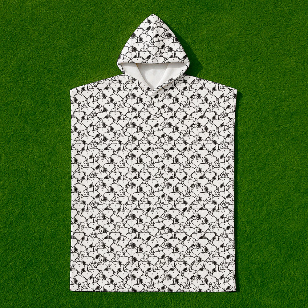 Poncho Toalla Snoopy Oficial