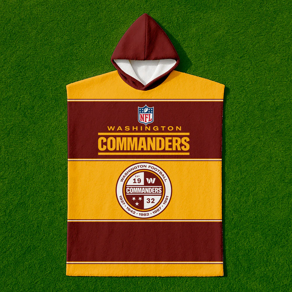 Poncho Toalla Washington Commanders