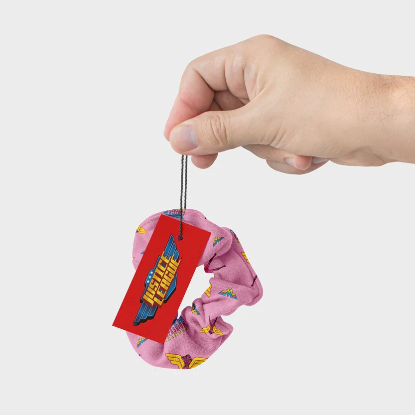 Scrunchy Wonder Woman Pink - Image 3