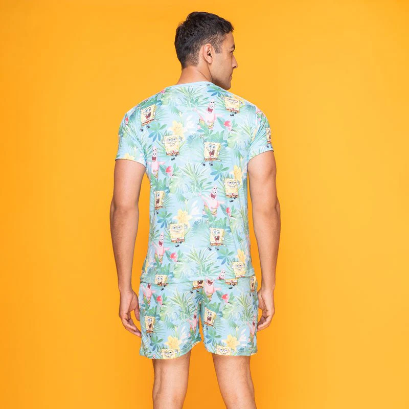 Short Pijama Bob Esponja y Patricio Tropical - Image 2