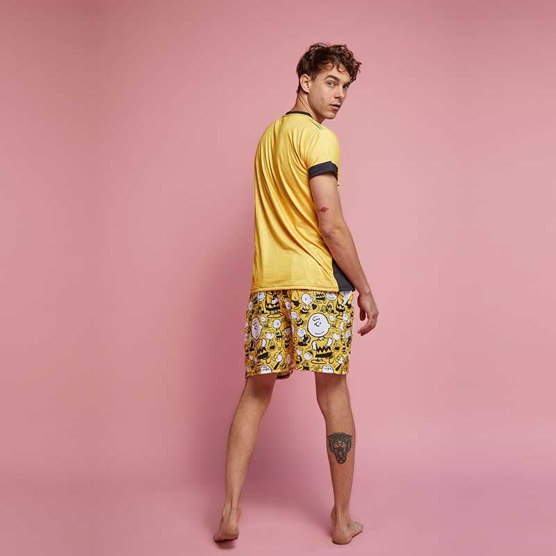 Short Pijama Charlie Brown Motivador - Image 6