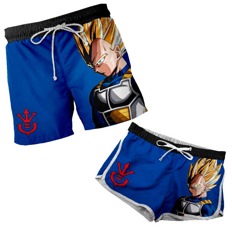 Short Pijama Dragon Ball Z Vegeta Saiyajin