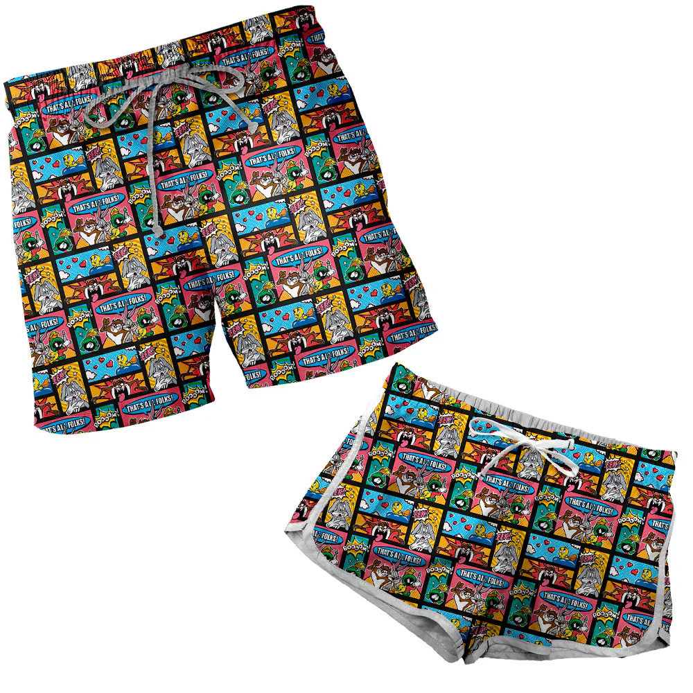 Short Pijama Looney Tunes Mania