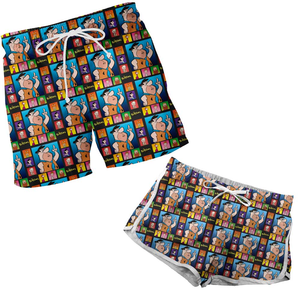 Short Pijama Los Picapiedra