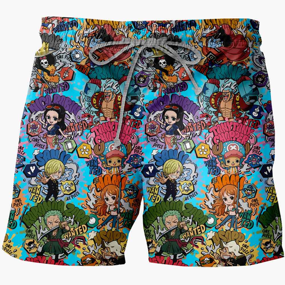 Short Pijama Mugiwaras Chibis - Image 2