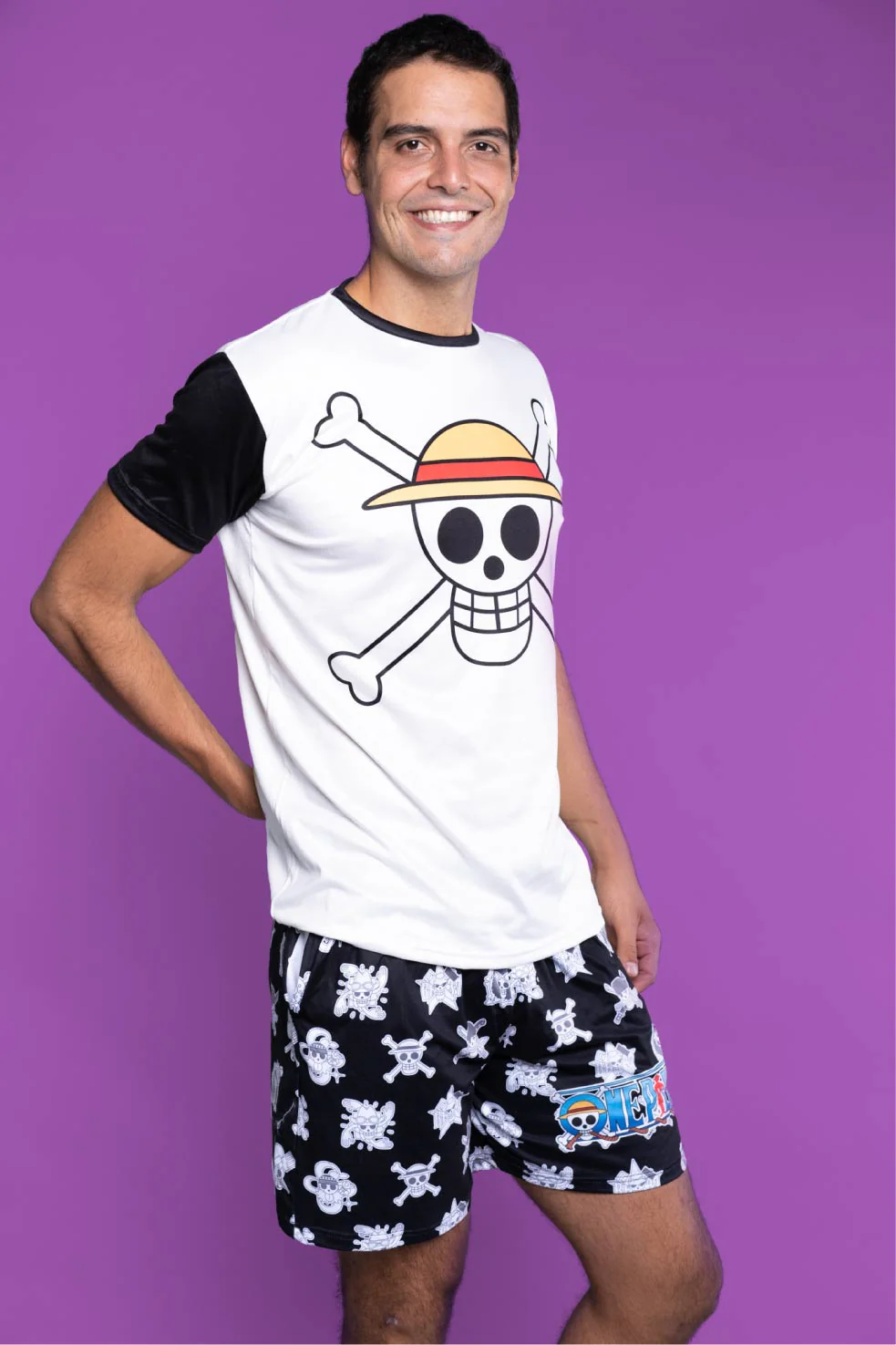 Short Pijama One Piece Nakama Oficial - Image 3