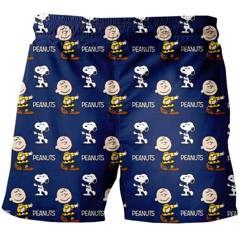 Short Pijama Snoopy, Charlie Brown Heart Friends - Image 3