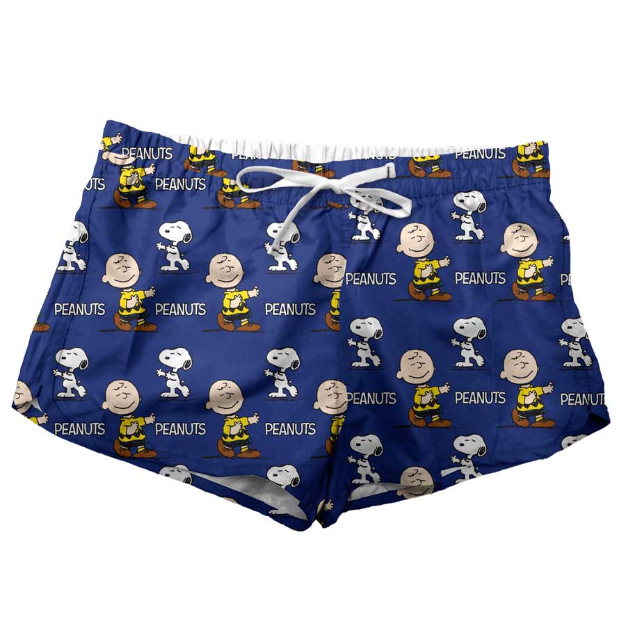 Short Pijama Snoopy, Charlie Brown Heart Friends - Image 4