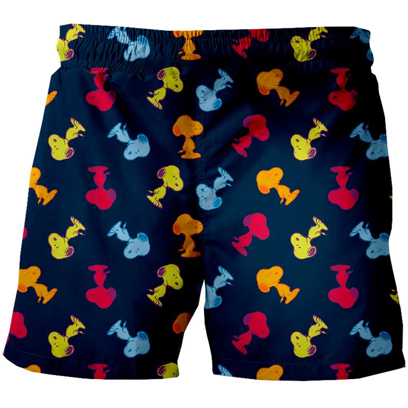 Short Pijama Snoopy Color House - Image 2