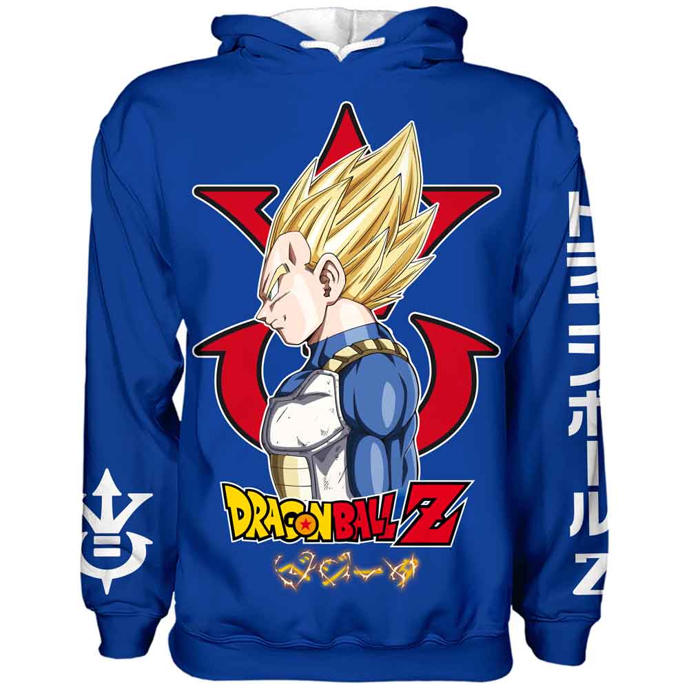 Sudadera Dragon Ball Z Vegeta Súper Saiyajin