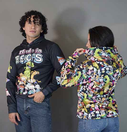 Sudadera Nick 90’s Black - Image 3