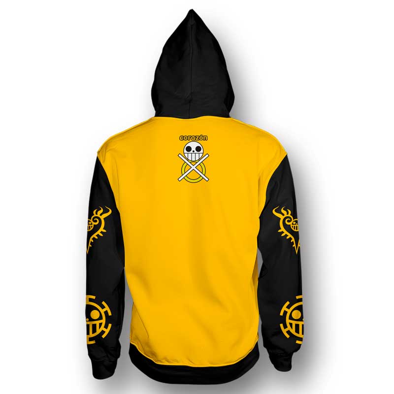 Sudadera One Piece Piratas Corazón Trafalgar Law - Image 5