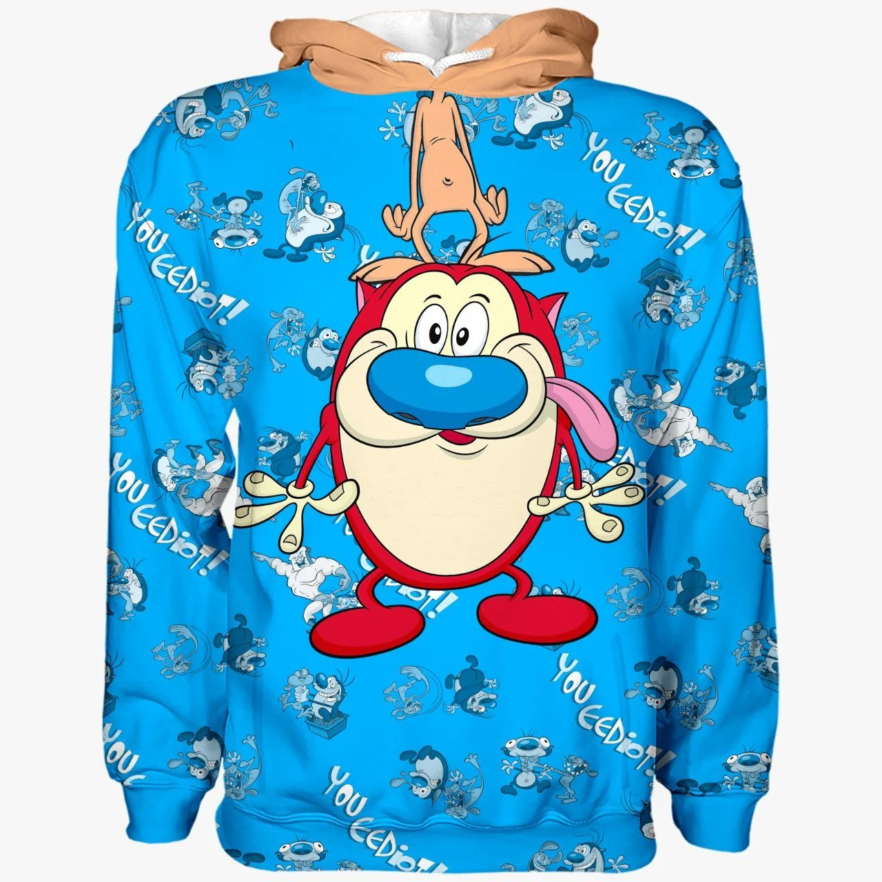 Sudadera Ren Y Stimpy Eediot Hoodie - Image 2