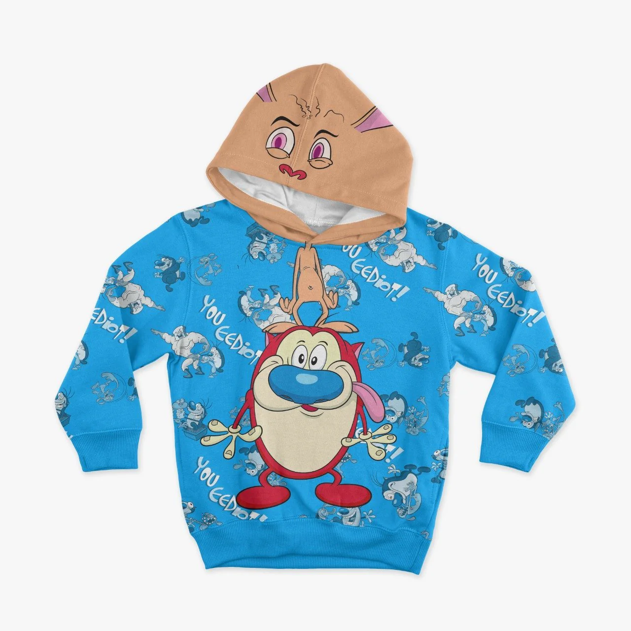 Sudadera Ren Y Stimpy Eediot Hoodie - Image 4