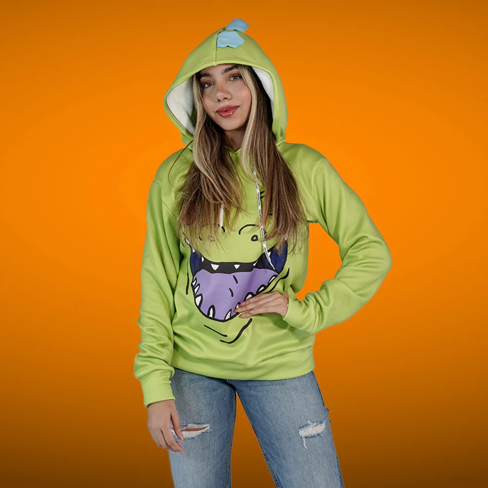 Sudadera Reptar Con Detalle en Gorro - Image 5