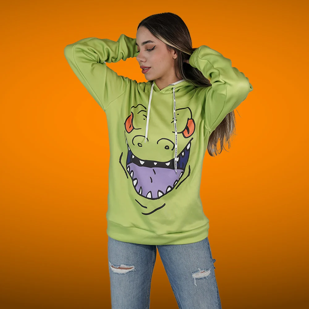 Sudadera Reptar Con Detalle en Gorro - Image 8