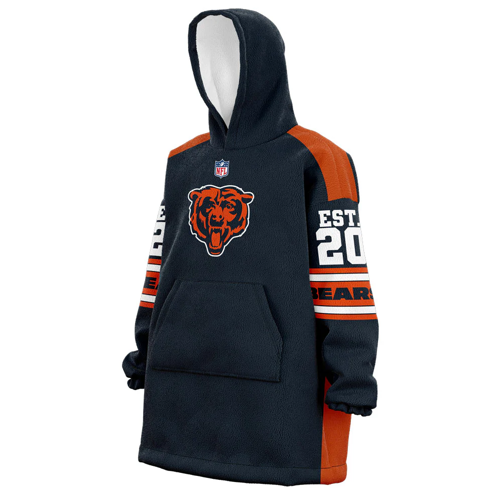 Sudaderota Chicago Bears