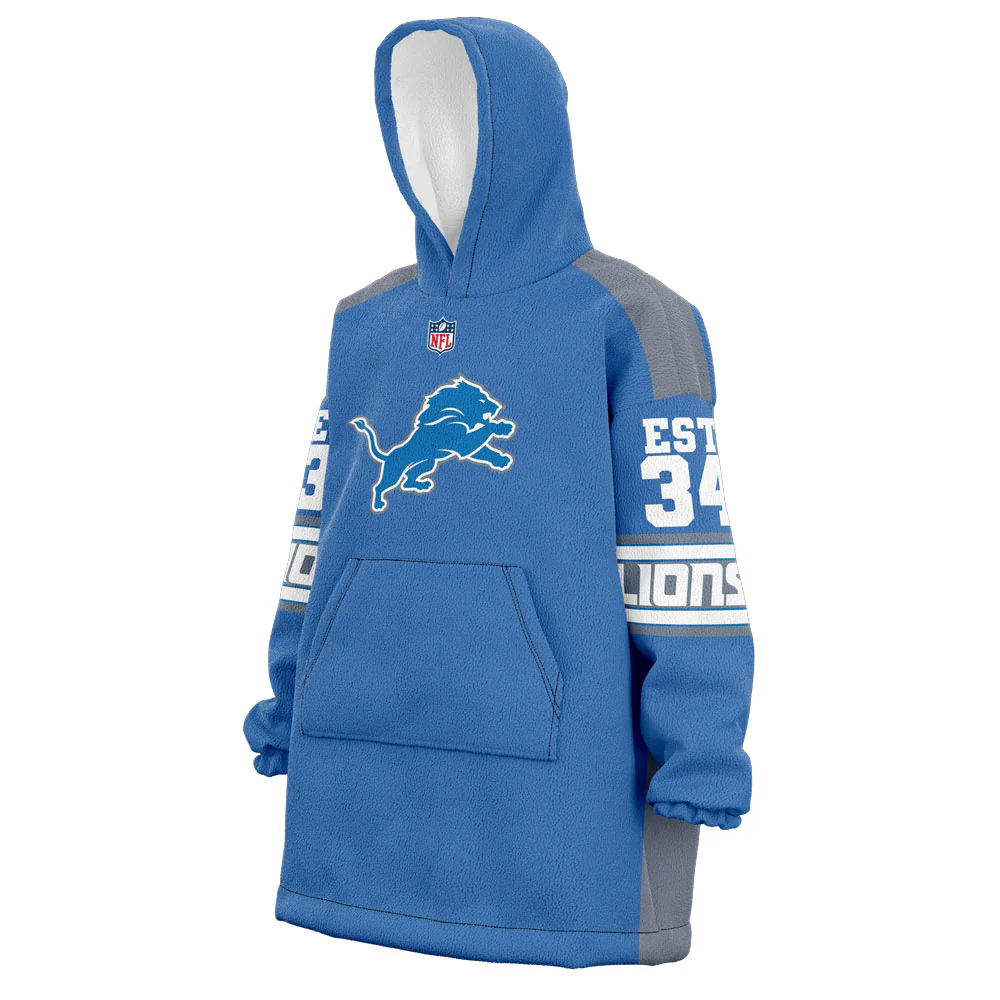 Sudaderota Detroit Lions
