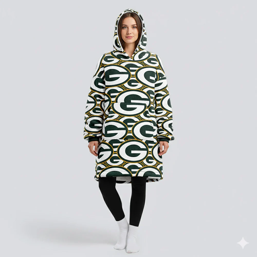 Sudaderota Green Bay Packers MaxiLogo - Image 3
