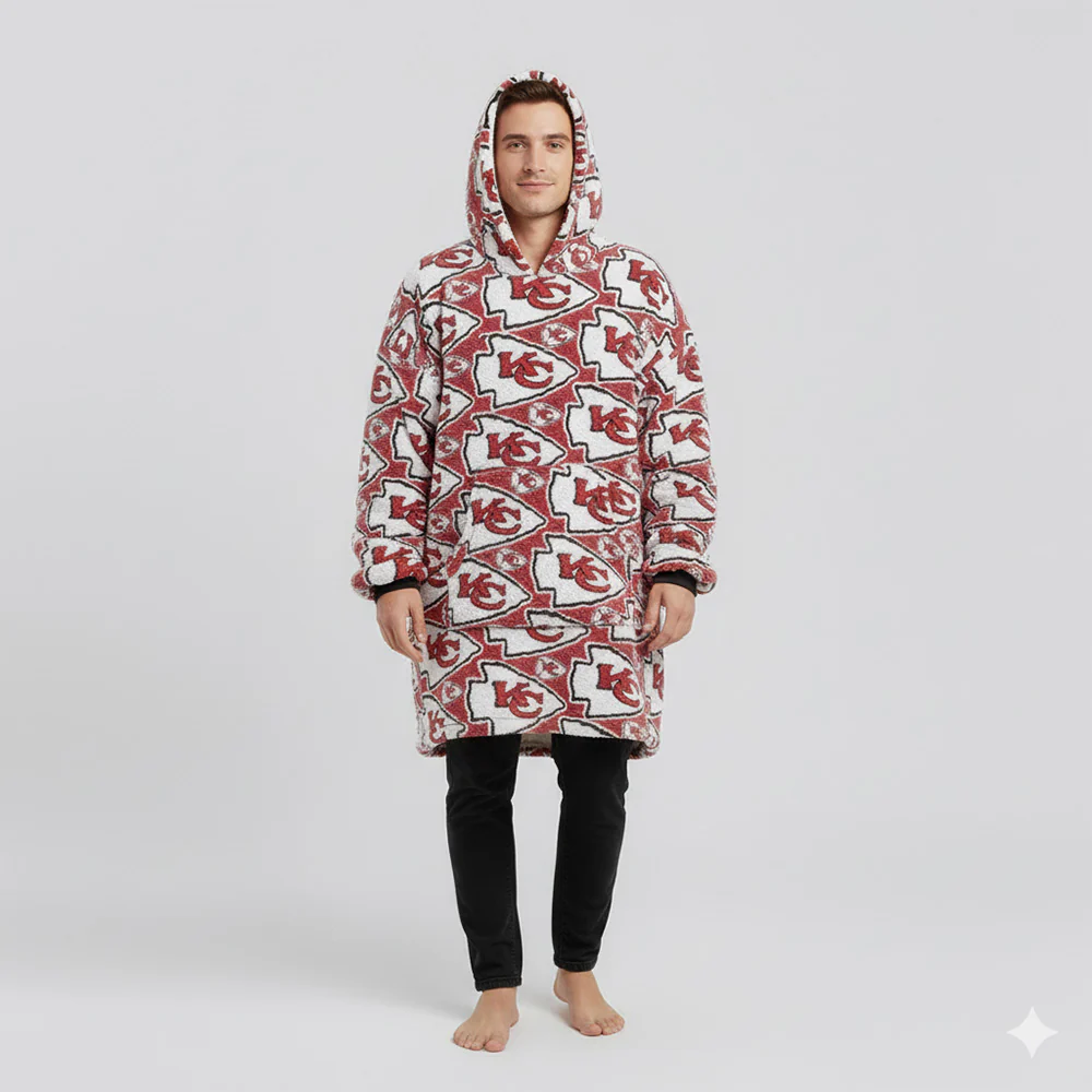 Sudaderota Kansas City Chiefs MaxiLogo