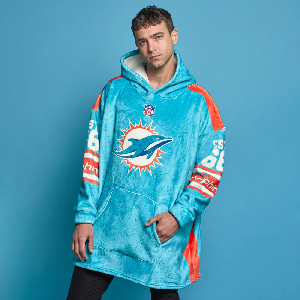 Sudaderota Miami Dolphins