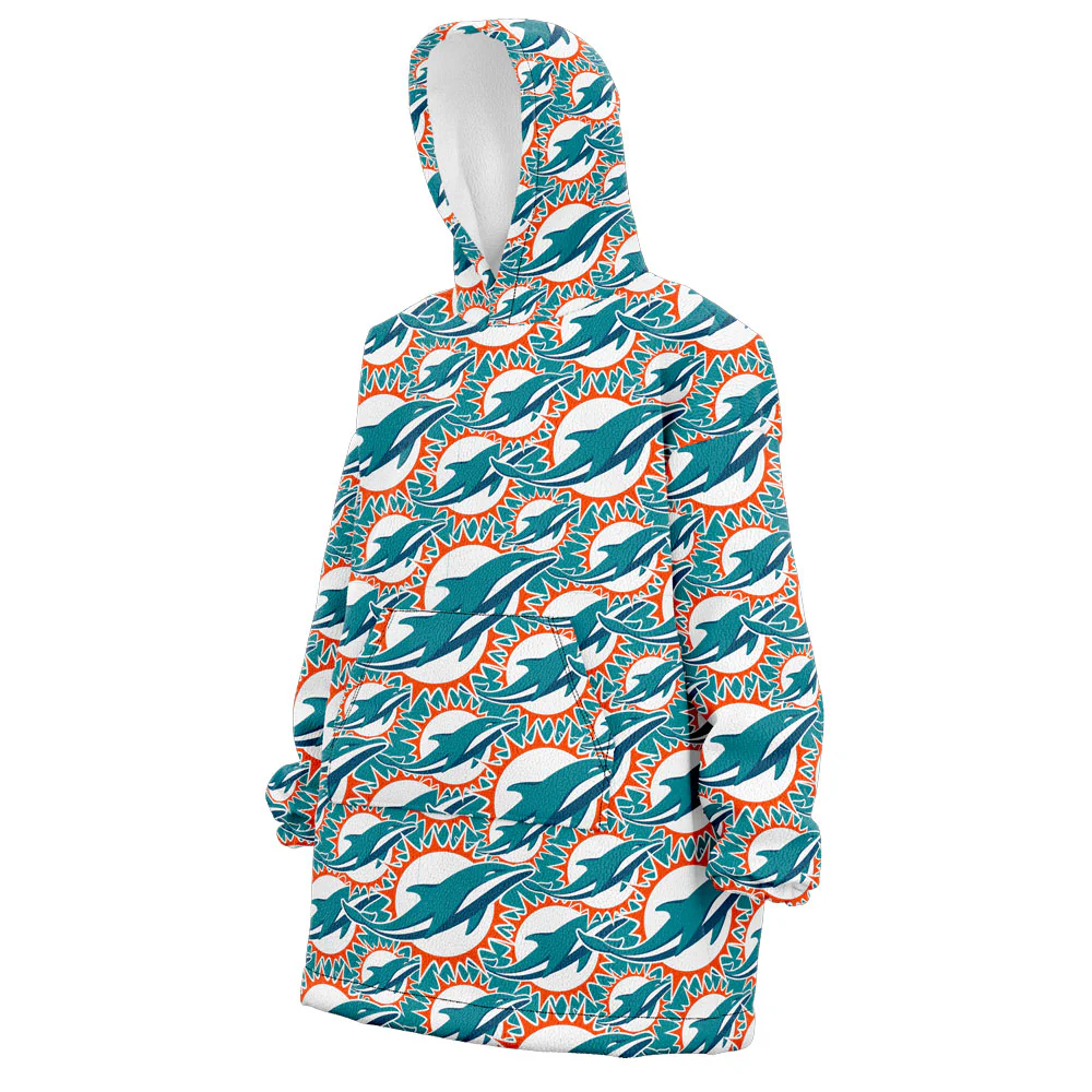 Sudaderota Miami Dolphins MaxiLogo - Image 5