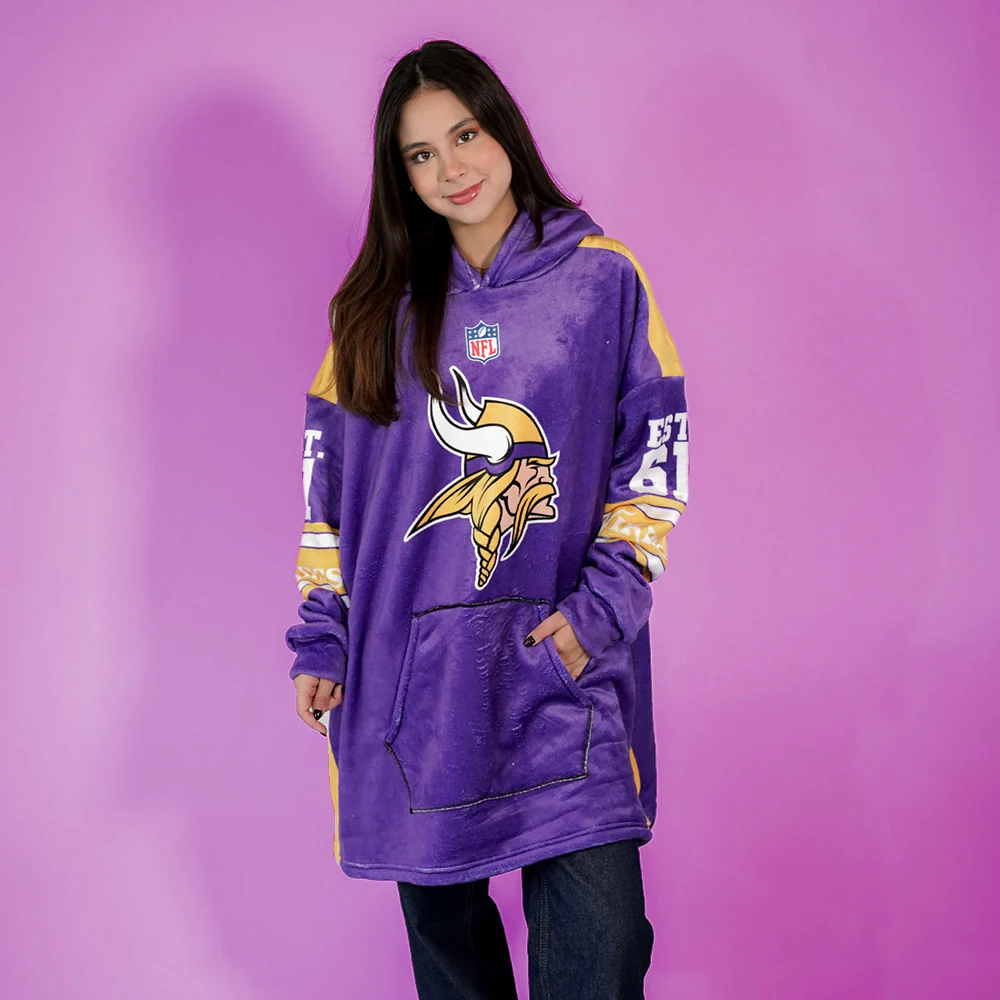 Sudaderota Minnesota Vikings