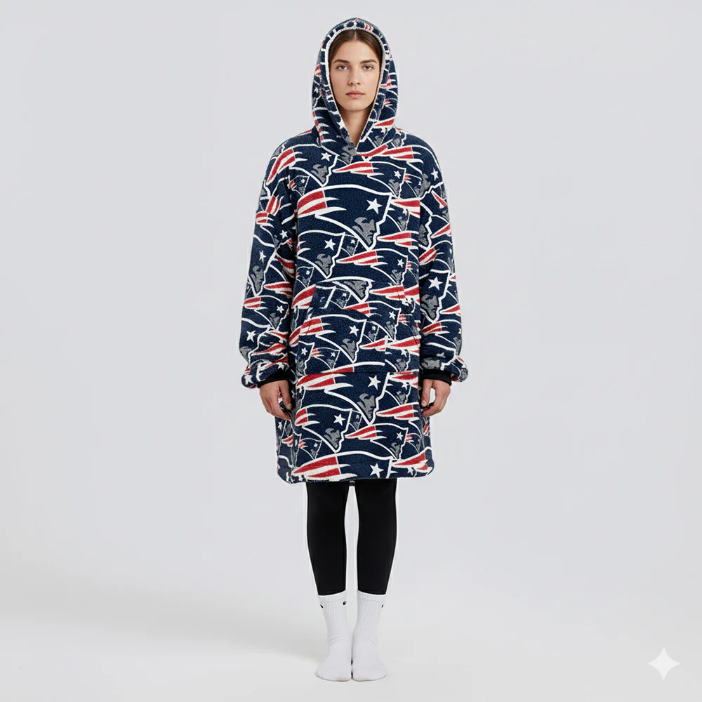 Sudaderota New England Patriots MaxiLogo - Image 2
