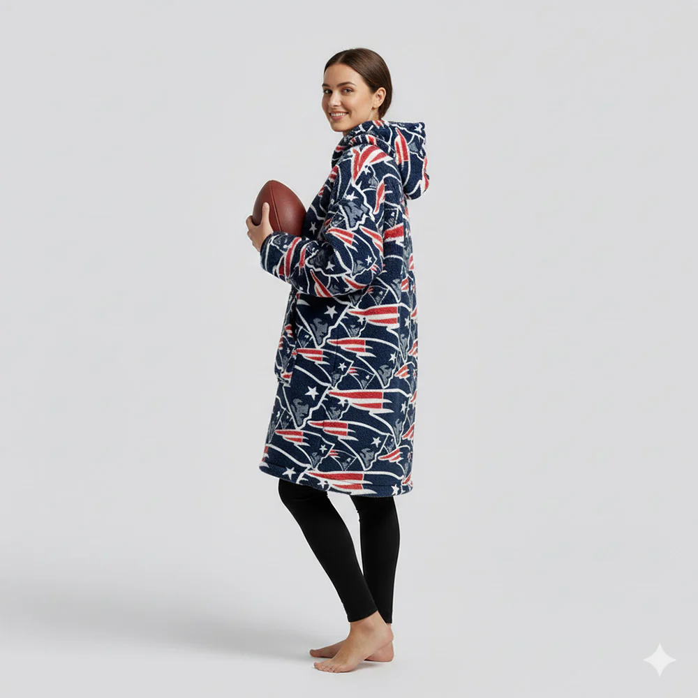 Sudaderota New England Patriots MaxiLogo - Image 4