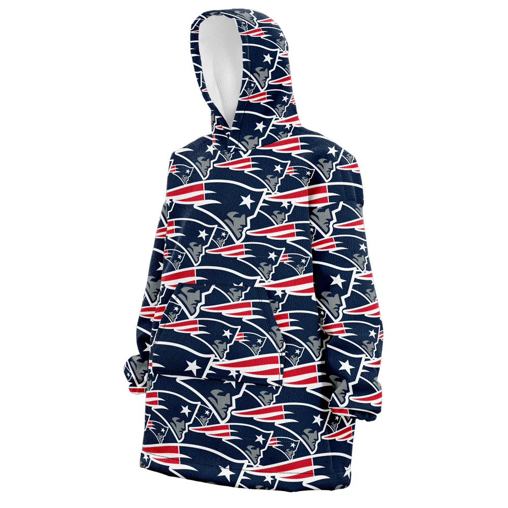 Sudaderota New England Patriots MaxiLogo - Image 5